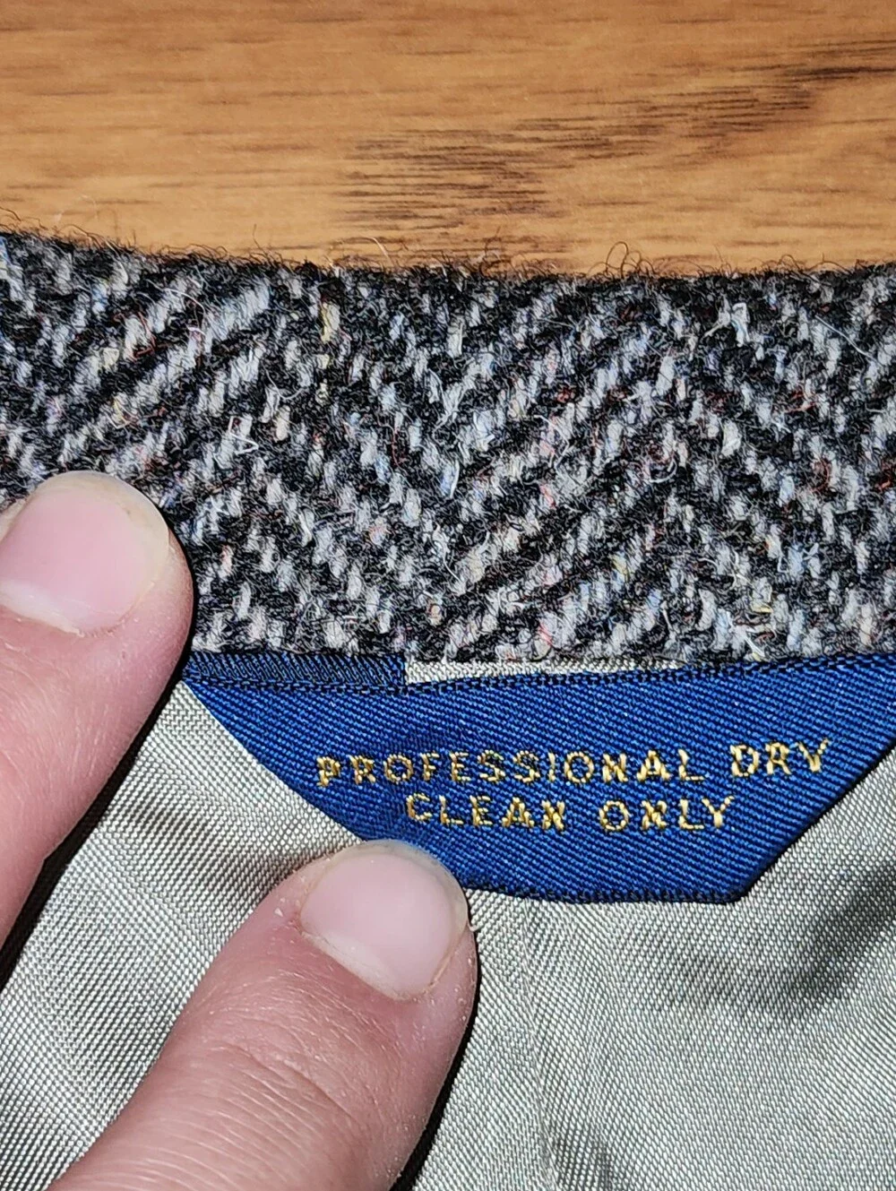 Vtg Pendleton Western Blazer Mens 46L Gray Wool Tweed Sport Coat USA Bi Swing